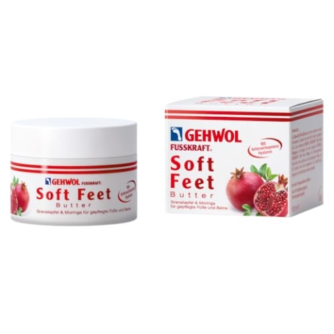 Gehwol Soft Feet Butter, Pflegt Beanspruchte Füße und Beine Intensiv, 100 ml (2er Pack) (2)
