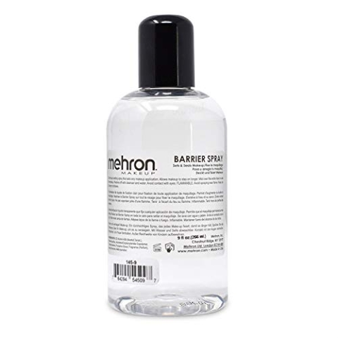 Mehron Barrier Spray | Setting Spray für Make-up | Fixierspray für das Gesicht (270 ml)