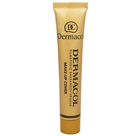3 x Dermacol Make Up Cover SPF30 Waterproof Hypoallergenic 30g Boxed - 207