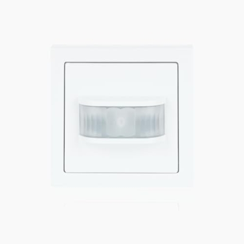 Busch-Jaeger 64762 UJ-84 Busch-Wächter Flex Komplettset mit Komfort Sensor Selectlinse und Relais-Einsatz Bewegungssensor 1-Fach Studwioweiß Future Linear 2CKA006800A2987