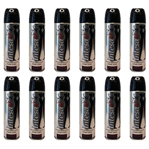 12 x Intesa Deospray SEX Unisex ATTRACTION Deodorant Körper sexattraction