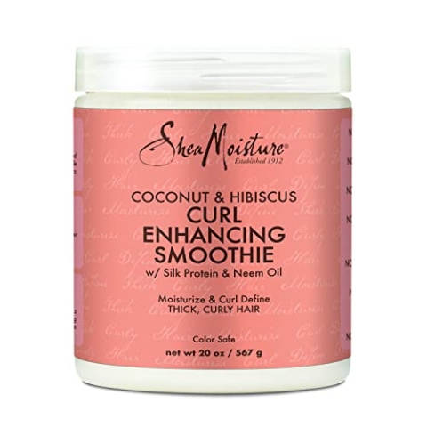 SHEA MOISTURE Coconut and Hibiscus Curl Enhancing Smoothie for Women 20 oz Cream