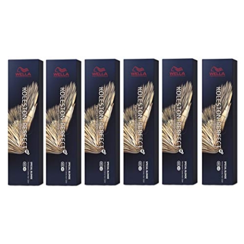 6er Wella Koleston Perfect ME+ 12/96 Special Blonde Cendre Violett 60 ml