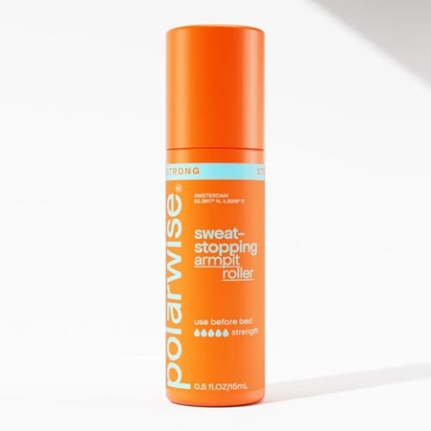 Polarwise Strong Roller – Antitranspirant Roller gegen starkes Schwitzen – effektiver Schutz vor Achselschweiß - Mehr als ein Deodorant – 15 ml