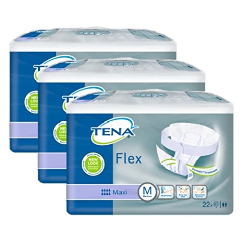 TENA Flex Maxi M Inkontinenzvorlage mit Hüftbund 22 Stück