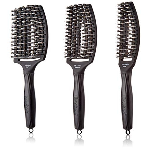 Olivia Garden Finger Brush Combo Display mit 12 Bürsten klein/mittel/groß – 4 Stück