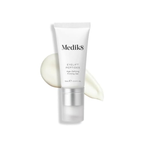 Medik8 Eyelift Peptides - Alterswidriges Straffungsgel - Reduziert Augenringe und Schwellungen - 15ml