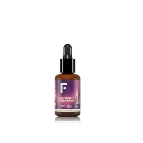 Freshly Cosmetics Retinal-Gesichtsserum, 100% natürlich, reduziert Falten und Markierungen von Retinal Concentrate Serum, 30 ml
