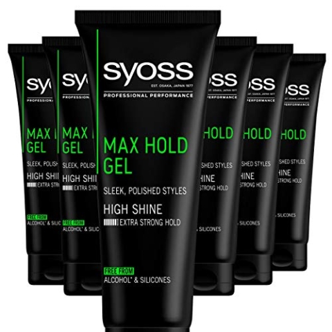 Syoss Max Hold Gel 250ml 6 Stück
