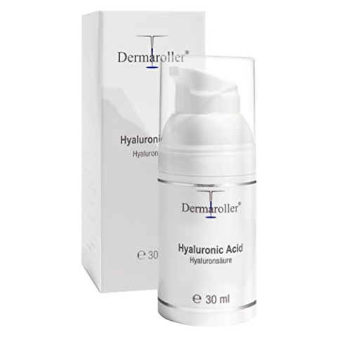 Original Dermaroller Hyaluronic Acid, 1er Pack (1 x 30 ml) - Feuchtigkeitsspendendes Hyaluronsäure Serum - Anti-Aging gegen Falten