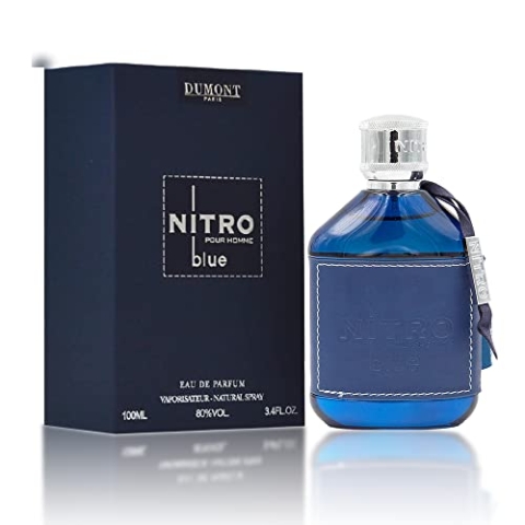 Nitro Blue by Dumont for Men – 3,4 oz EDP Spray