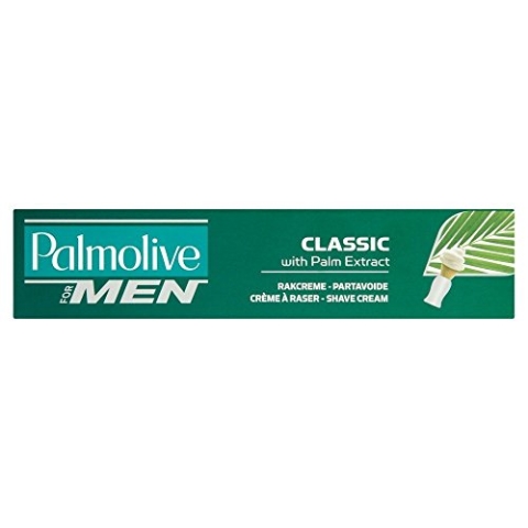 Palmolive Classic Rasiercreme mit Palmenextrakt für Männer, 100 ml, 24 Stück