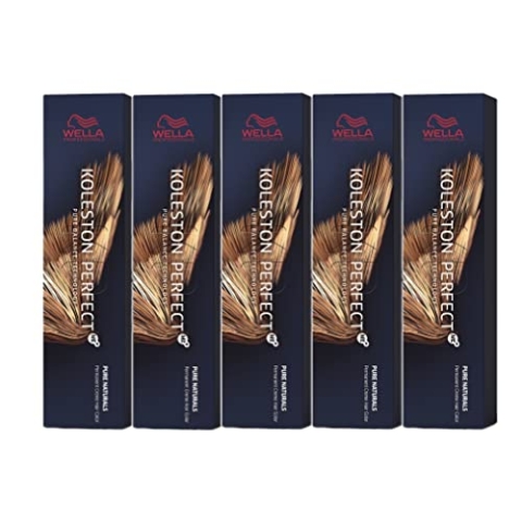 5er Wella Koleston Perfect ME+ 88/43 Hellblond Intensiv Rot Gold 60 ml