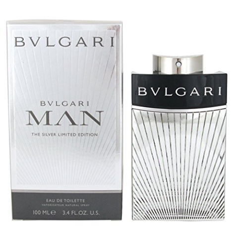 BULGARI Man EDT Vapo Silver 100 ml, 1er Pack (1 x 100 ml)