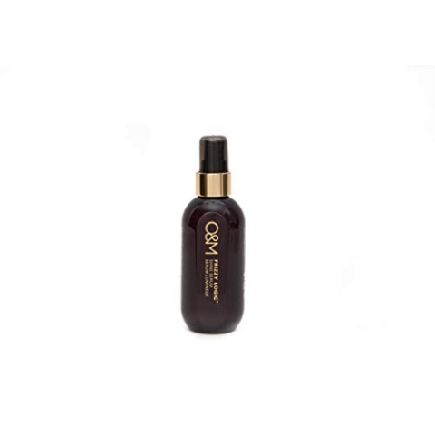 O&M Frizzy Logic feuchtigkeitsspendendes Serum mit Arganöl I Spendet Glanz und schützt gegen Luftfeuchtigkeit I Anti Frizz Effekt für seidig weiches Haar I Wohltuende & natürliche Haarpflege I 100ml
