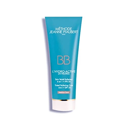 JEANNE PIAUBERT L'HYDRO-Active BB Cream Medium Dark 50ML Unisex Adulto, Beige, 50 ml
