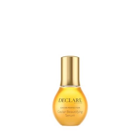 Declaré Caviar Beautifying Serum 50 ml – Serum für ein verfeinertes Hautbild & strahlende Haut mit Kaviar Extrakt & Hyaluronsäure – Glättet Falten & Linien – Geeignet für alle Hauttypen