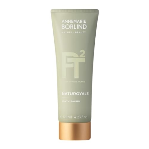ANNEMARIE BÖRLIND NATUROYALE SYSTEM BIOLIFTING SILKY CLEANSER (125 ml) - Für reife Haut, sanfte Reinigungscreme mit Biolifting Complex, entfernt Make-up & Schmutz, mit Sheabutter & weißem Trüffel
