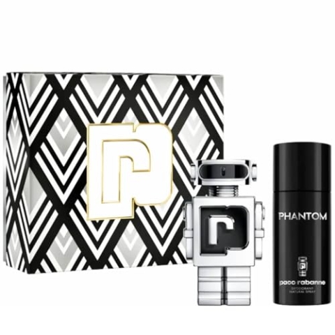 Paco Rabanne Phantom Geschenkset für Herren, Eau de Toilette, Spray, 100 ml