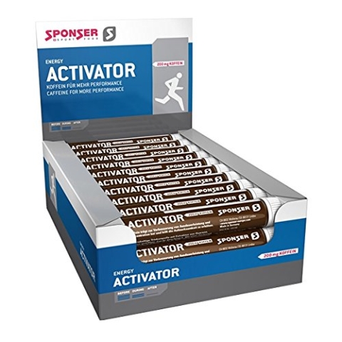 Sponser Activator Ampullen mit Koffein, 30 x 25 ml