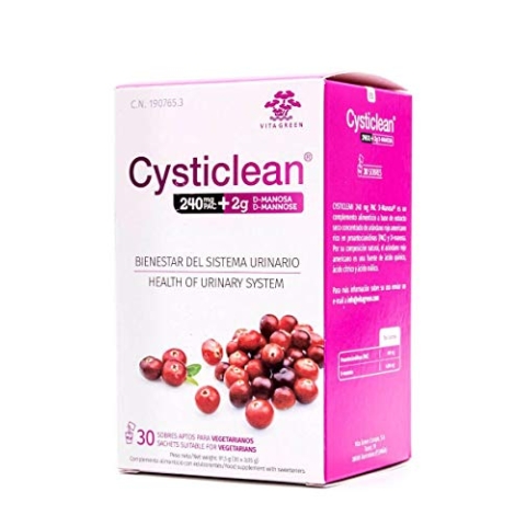 Cysticlean 240 Mg D-Manosa 30 Sobres