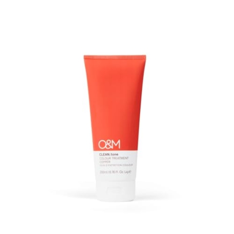 O&M CLEAN.tone Copper (200ml) – Farbauffrischende Haarkur für hellbraunes bis hellblondes Haar – Pflegt & tönt effektiv – Ohne Sulfate & Silikone – PETA-zertifiziert, vegan, Made in Australia