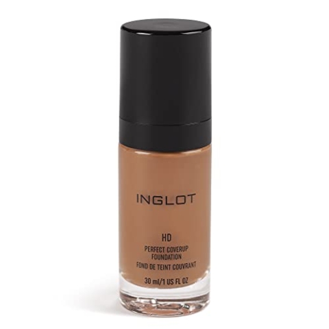 Inglot HD Perfect Coverup Foundation, Für einen langanhaltenden Effekt mit HD Pigmenten, Hypoallergen, natürliches, makelloses Aussehen, mit weißen Trüffelextrakts, 30 ml : 85