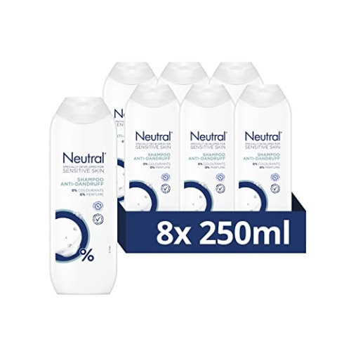 8x Neutral Shampoo - Anti-Dandruff - 250 ml