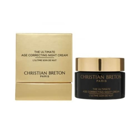Christian Breton, The Ultimate Luxury Age Correcting Night Cream, Super Anti-Aging, Radiance, Hydrating Care, 50 ml