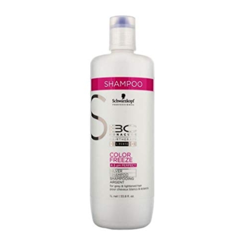 Bonacure Color Freeze Silver Shampoo, 1000 ml
