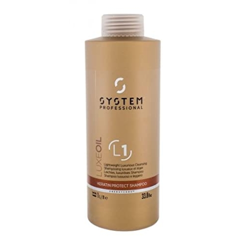 System Professional Shampoo Luxeoil Keratin Protect Shampoo