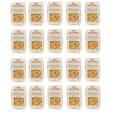 20x Rummo Casarecce N°88 Pasta Lenta Lavorazione Teigwaren aus Hartweizengrieß Bronze-Zeichnung 500g