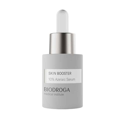 Biodroga 10% Azelain Serum Gesichtsserum 15 ml – Hilft bei Hautrötungen für empfindliche Haut Skin Booster