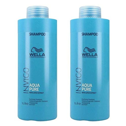 2 er Pack Invigo Balance Aqua Pure Purifying Shampoo 1000 ml
