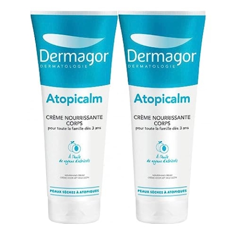 Dermagor - Hautpflegende Körpercreme für die ganze Familie, 2 x 250 ml Atopicalm Dermagor