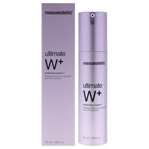 Mesoestetic Ultimate W-Plus Whitening Cream für Unisex – 1,69 oz Cream