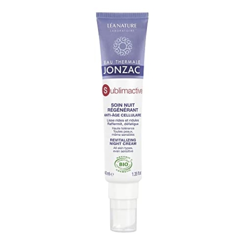 Eau Thermale Jonzac Organic Cosmetic Sublimactive Cellular Anti-Aging Nachtcreme, 40 ml