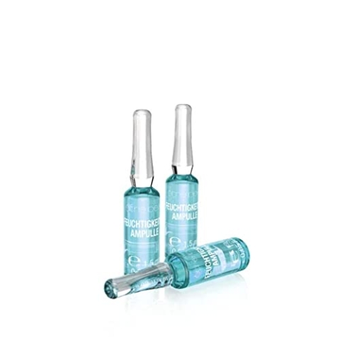 être belle Cosmetics; Feuchtigkeits-Ampullen 10 x 1,5 ml; Gesichtsserum mit Hyaluronsäure; veganes, feuchtigkeitsspendendes Feuchtigkeitsserum