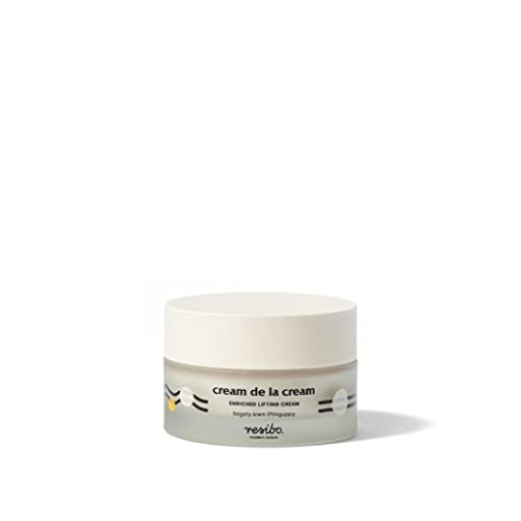 Resibo, Natürliche Lifting-Creme Cream de la Cream, Gesichtscreme Naturkosmetik, Gesichtspflege, Anti-Aging-Pflege, Gesichtscreme Damen, Feuchtigkeitscreme Gesicht, Hyaluronsäure, 50 ml