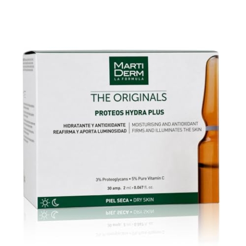 Martiderm Proteos Hydra Plus Anti Aging Feuchtigkeitspflege mit Proteoglykanen gegen Falten - Ampullen 30 Stück