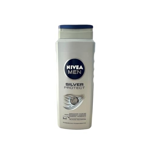 Nivea Men Silver Protect Shower Gel 500 ml - by Nivea