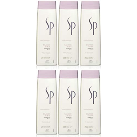 Wella 6 er Pack Wella SP Balance Scalp Shampoo 250ml