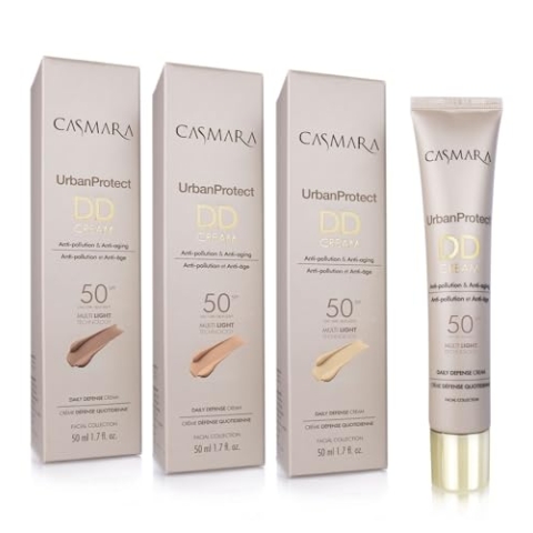 Casmara | DD Cream SPF 50 | Farbton light 00 | Urban Protect | Die perfekte tägliche Abwehr für Ihre Haut.
