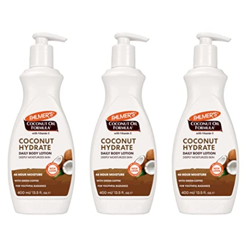 Palmer's Palmers Coconut Oil Body Lotion 13.5 Ounce-Pumpe (399ml) (3er-Pack)