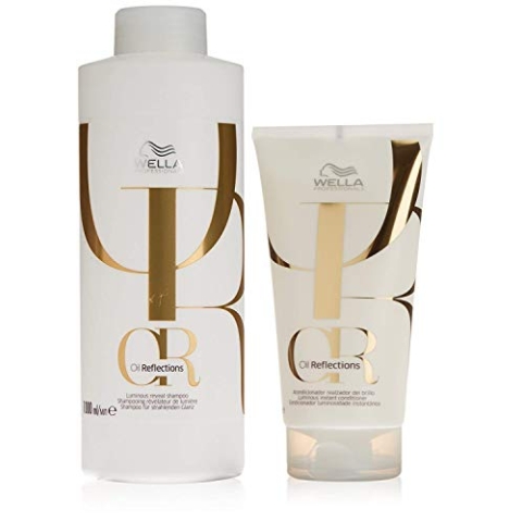 Wella Oil Reflections Shampoo 1000ml + Conditioner 200ml