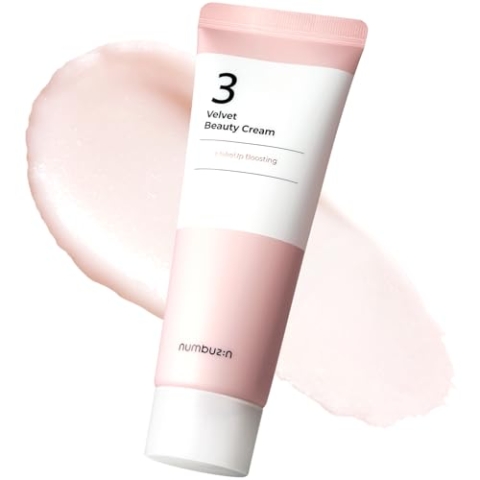 numbuzin Nr. 3 samtige Schönheitscreme, 2,02 oz / 60 ml | Makelloses Make-up-Auffrischung, gleicht die Hautstruktur aus, seidig glattes Finish