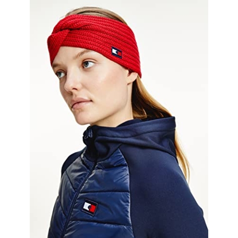Tommy Hilfiger Stirnband Twist in Primary Red, Größe:one Size, Farbe:Primary red