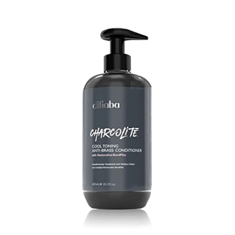 Difiaba Charcolite Cool Toning Anti-Brass Conditioner met Pomp 600ml