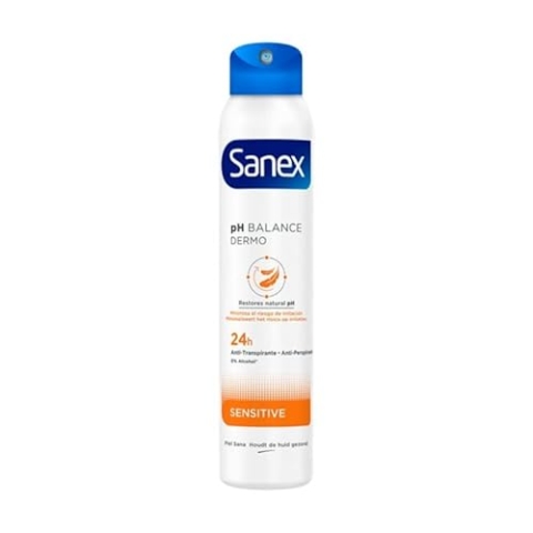 Sanex Deospray - Dermo Sensitive - für empfindliche Haut - 6er Pack (6 x 200 ml)