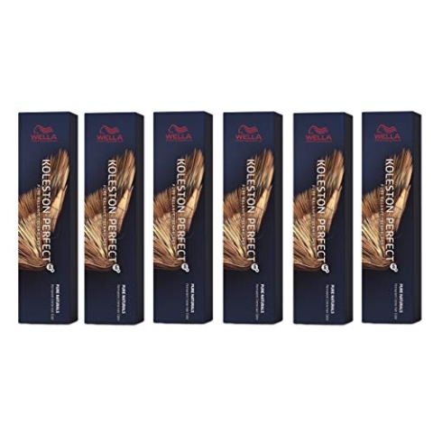 6er Wella Koleston Perfect ME+ 7/0 Mittelblond Natur 60 ml